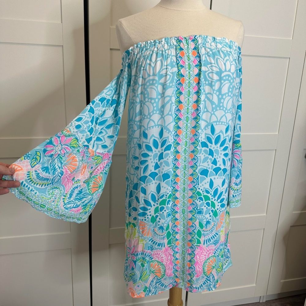 Lilly Pulitzer NWT Nevie Caribbean Citrus Dress, NWT‎